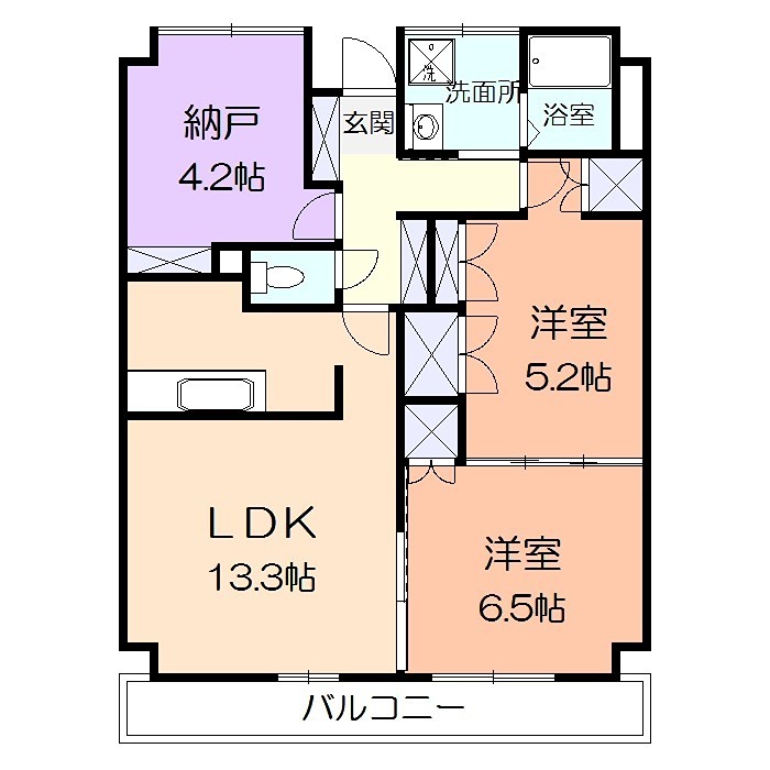 ステラ本厚木 間取り