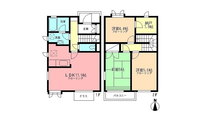 シエルＢ 間取り