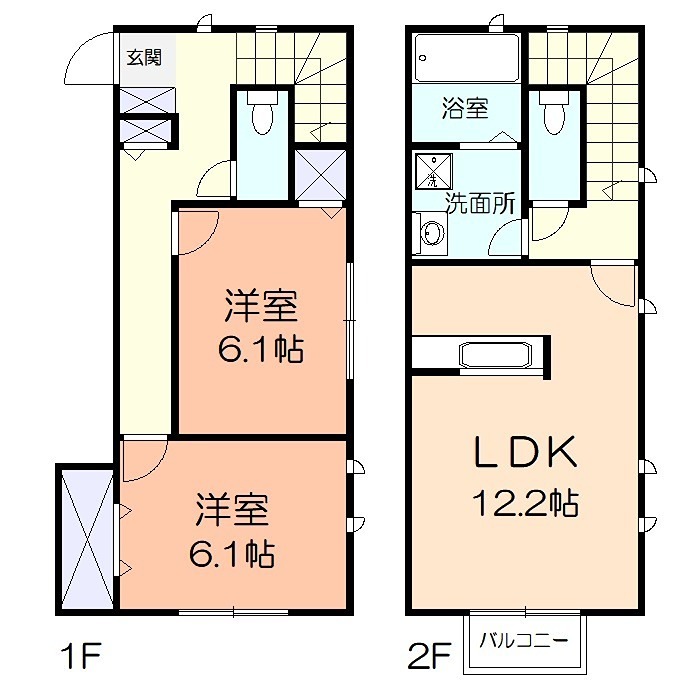 シャインヒルズＡ 間取り