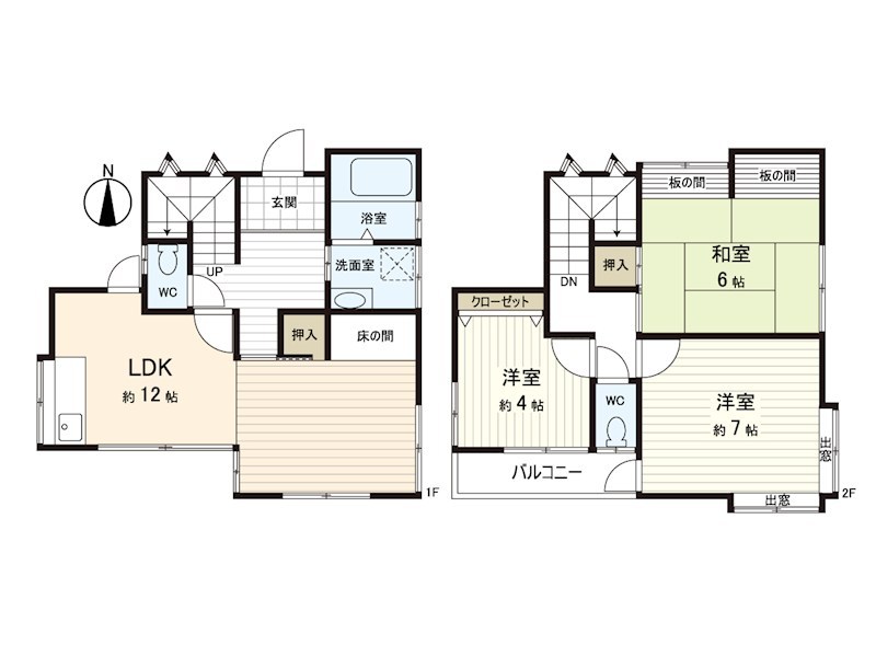 森４丁目戸建 間取り