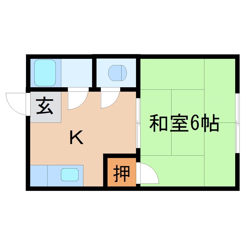 ハイツ若杉 間取り
