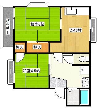 シャルム小柿 間取り