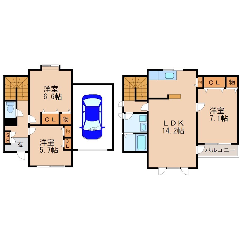 らんずＦⅡ 間取り