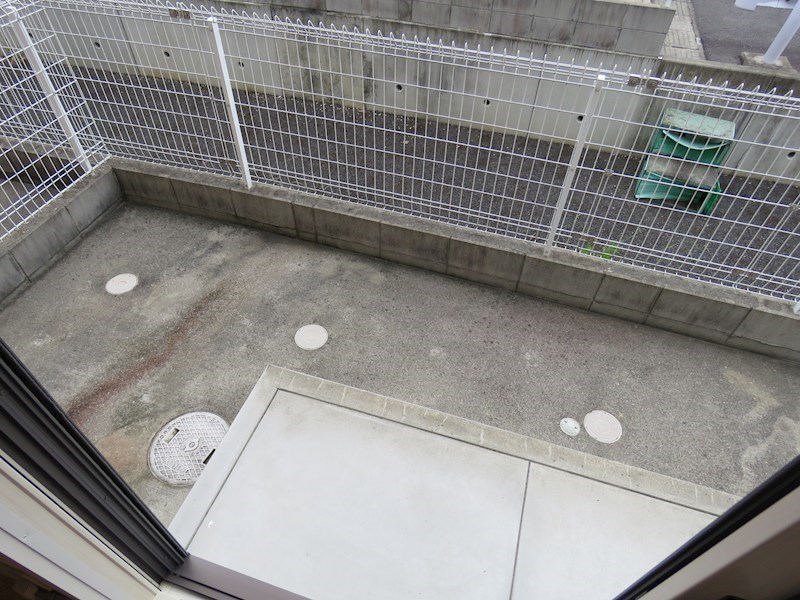 セジュールHIGASHIURA ベランダ