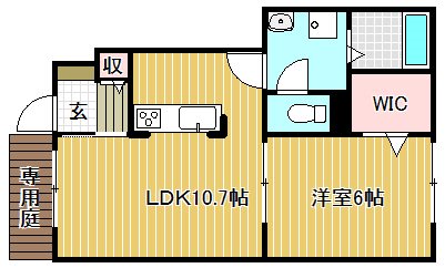 ミオアンジェラ  間取り