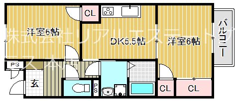 ブランニュー２１ 101号室 間取り