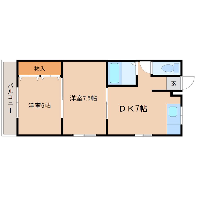 宮城ハイツ 間取り