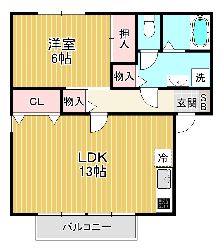 ヴェーデルⅡ 間取り