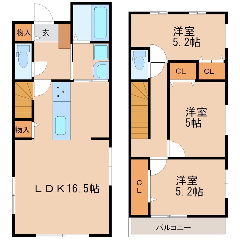 守山４丁目戸建 間取り