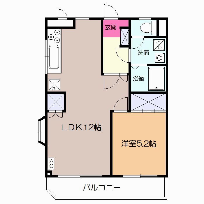 メゾン・ド・ツナキ 間取り