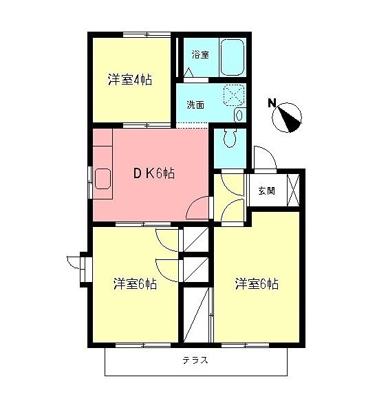 アネックス大下Ⅰ 間取り