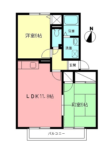 サンシャインＡ 間取り