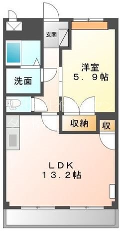 グランディールⅠ 間取り