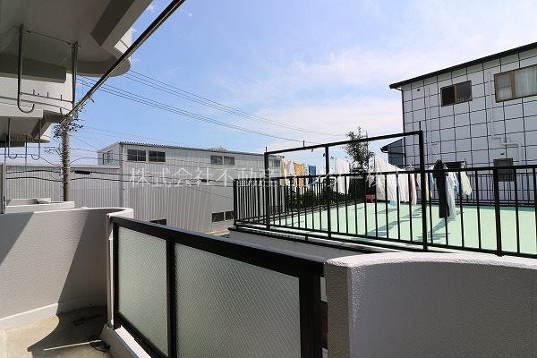 クレアトール ベランダ