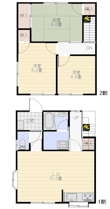 エスティー１　Ａ号室 間取り