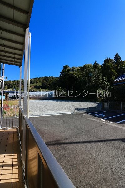 ぐりーんはうす ベランダ