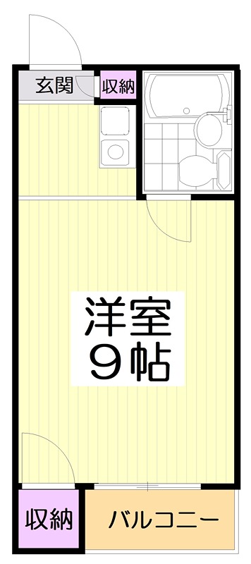 東京都中野区中野３丁目 間取り