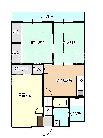 ウエルスカムラ 間取り図