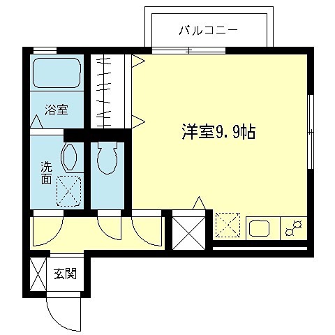 ベルジュ仲野町 間取り