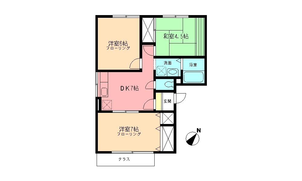 サニー・ＳＨＩＺＵ 間取り