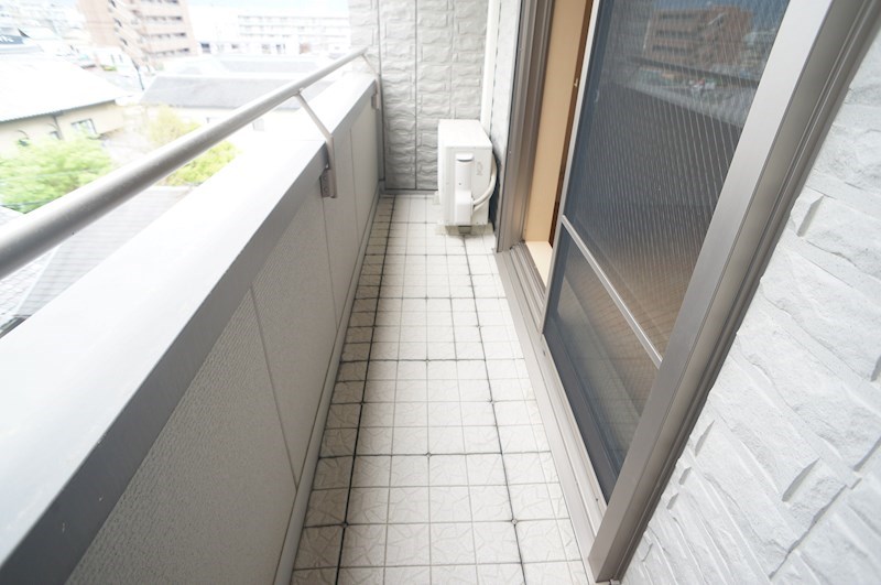 上東マンション ベランダ