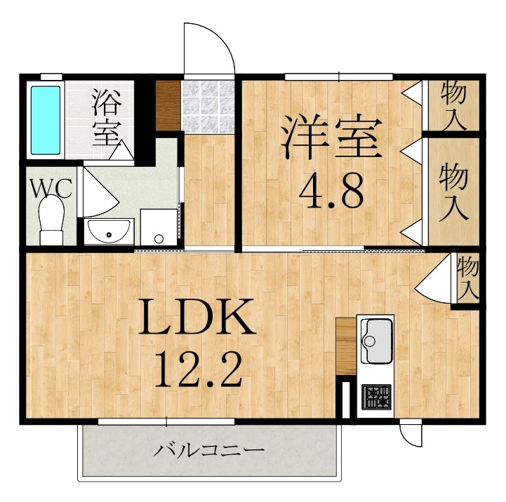 プレールⅡ  間取り図