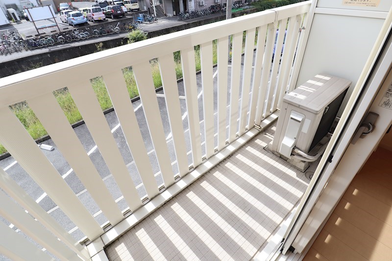 プルミエール　ケイト ベランダ