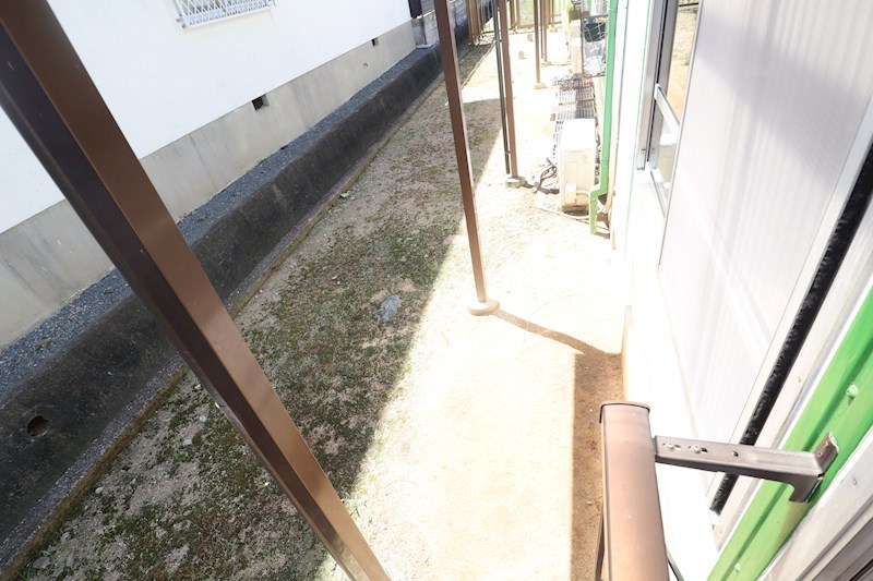 マンション甘樫 ベランダ