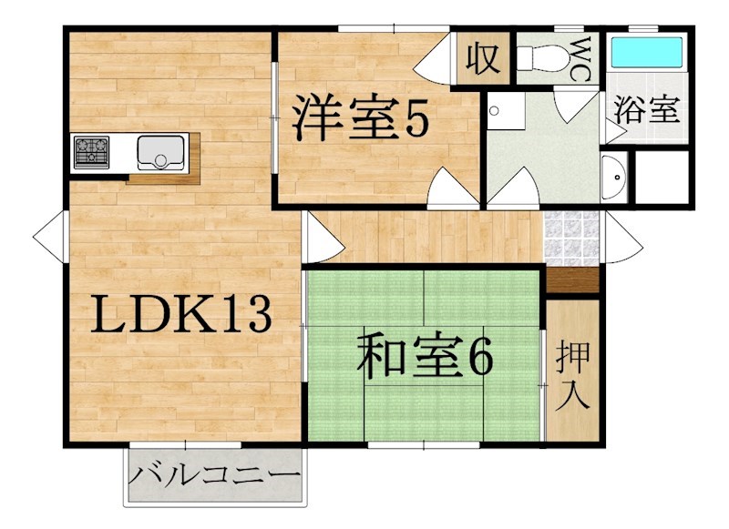 アムールエム 間取り図