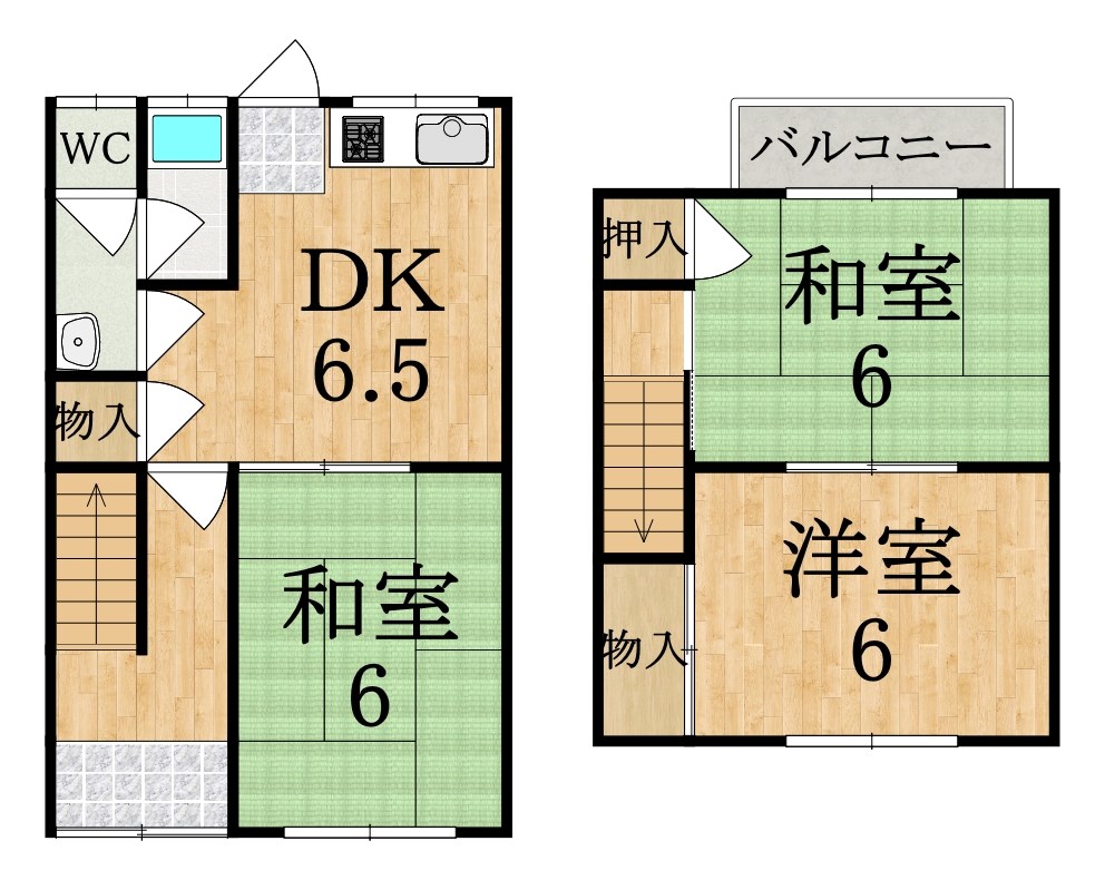 8号室 間取り