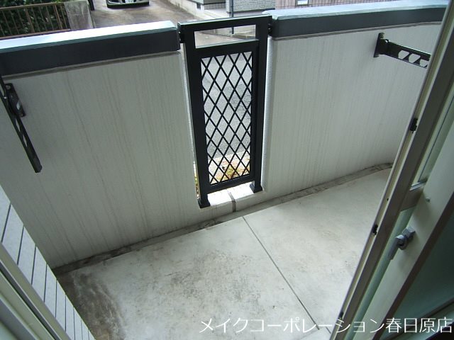 写真は同型タイプ キャトルセゾン下大利 ベランダ