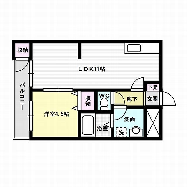第2嶋村ビル 201号室 間取り