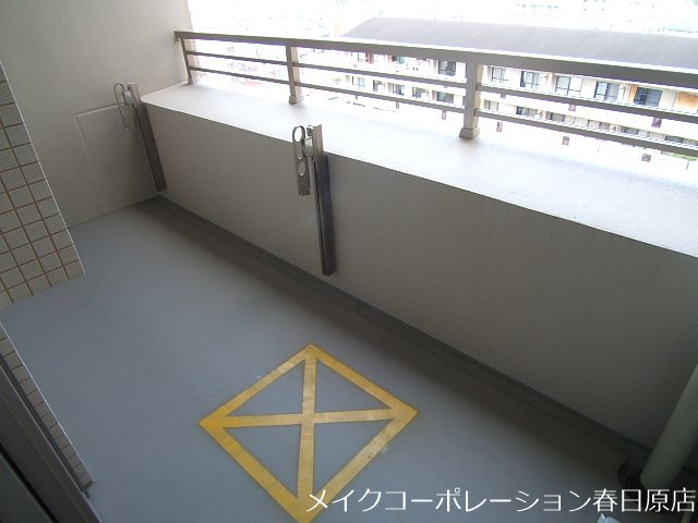 写真は同型タイプ サヴォイセントオブガーデン ベランダ