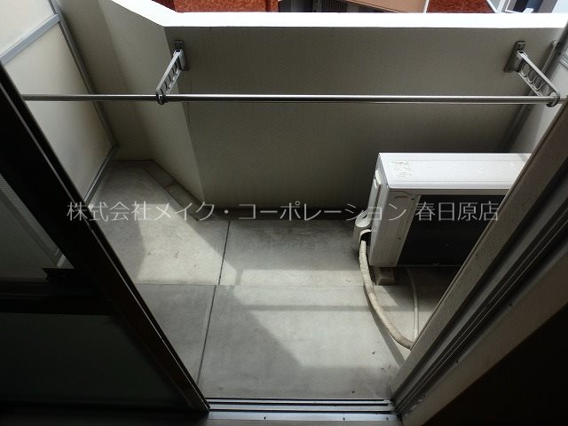 写真は同型タイプ ベルパークⅡ ベランダ