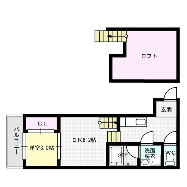 FAMILYSTAGE桜ヶ丘 205号室 間取り