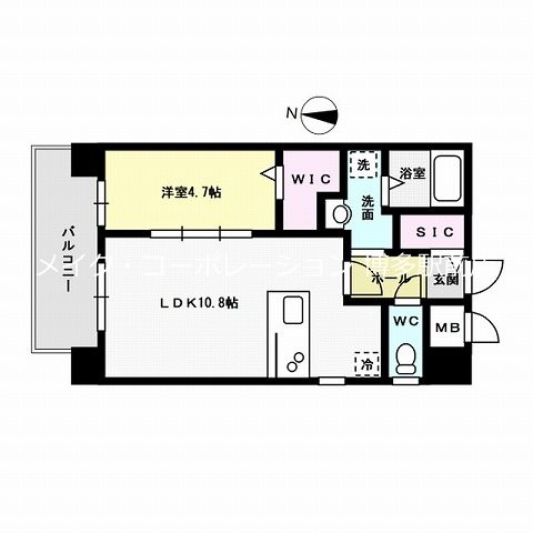 Renoas HAKATA 間取り