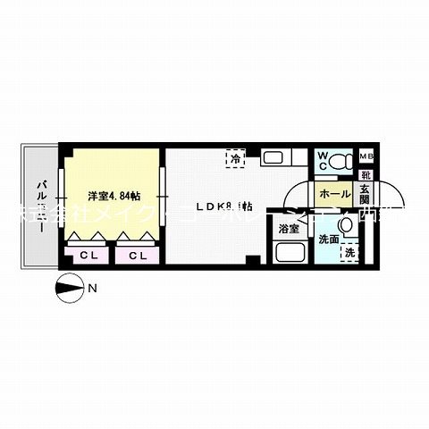 オリーヴァ百道 間取り