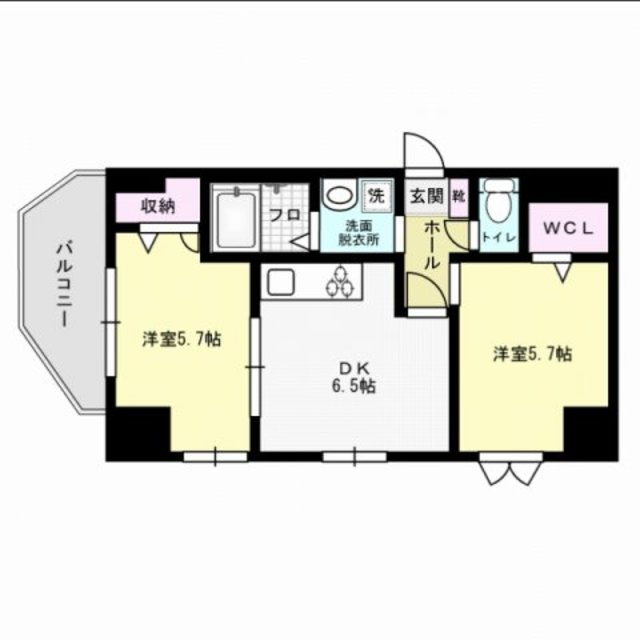 Pond Mum HAKATA 間取り