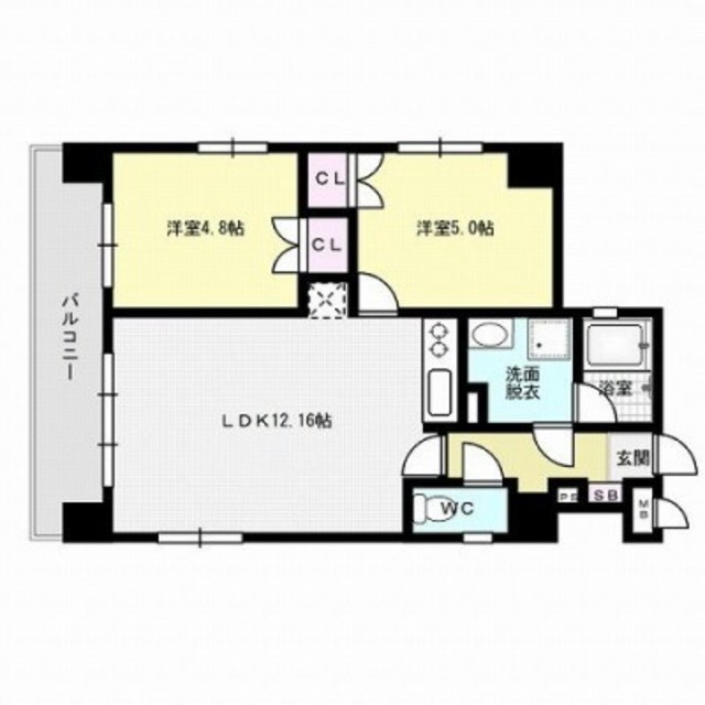 プレスタイル博多ＮＯＲＴＨ 間取り