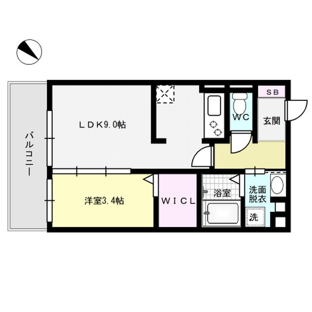 シーサーイン博多 間取り
