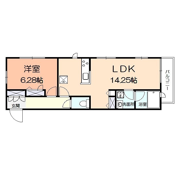 Ｔｗｉｎ　Ｃｏｕｒｔ　Ⅴ 間取り