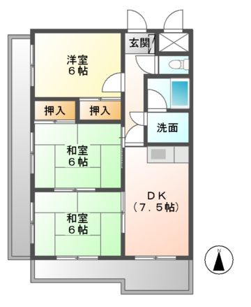 ドリームタウン藤塚 間取り