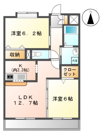 フローラ池上台 間取り