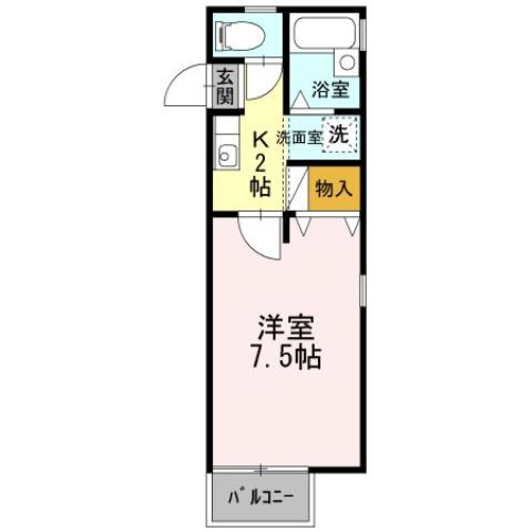 BELLAIR　ANNEX（ベルエアーアネックス） 間取り