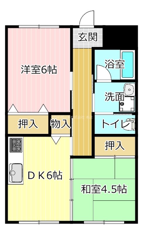 シニアステージツカダ 間取り図