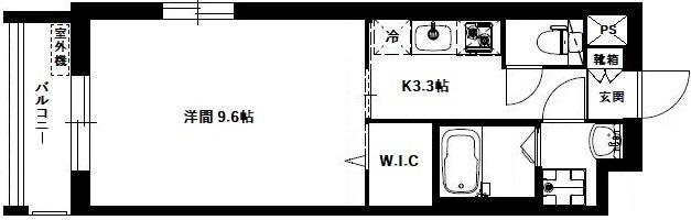 ビリーヴヒルズⅡ 405号室 間取り