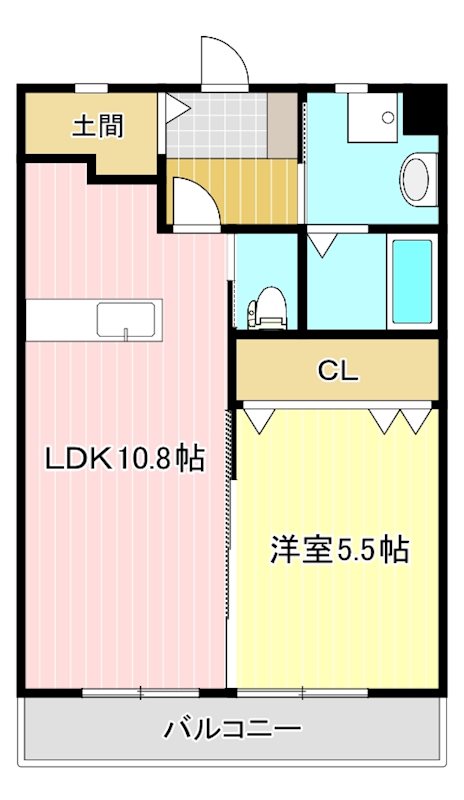 LOOP 202号室 間取り