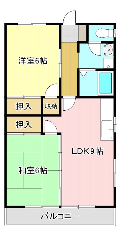 ニューブリッジハイツ 102号室 間取り