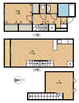 アルヴィータ D号室 間取り