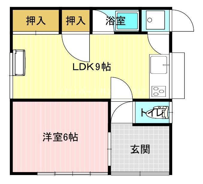 泉２丁目貸家 間取り